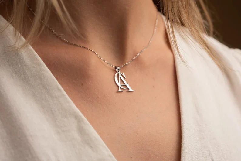 Initial Couple Name Chain / Mangalsutra
