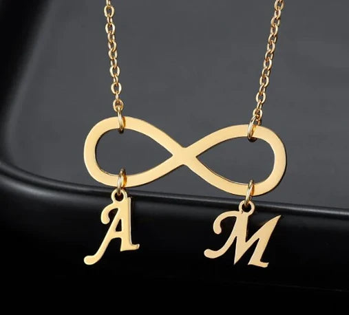 Custom Initials Necklace, Two Letter Necklace, Wedding Gift